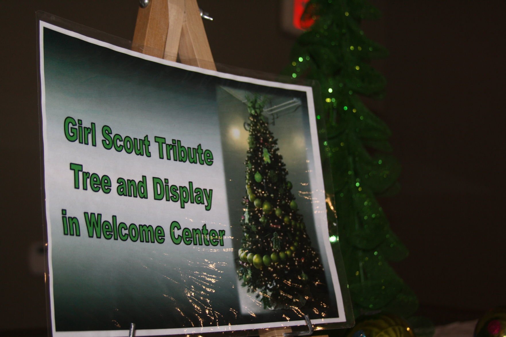 Irvine Park Welcome Center Girl Scout Tribute